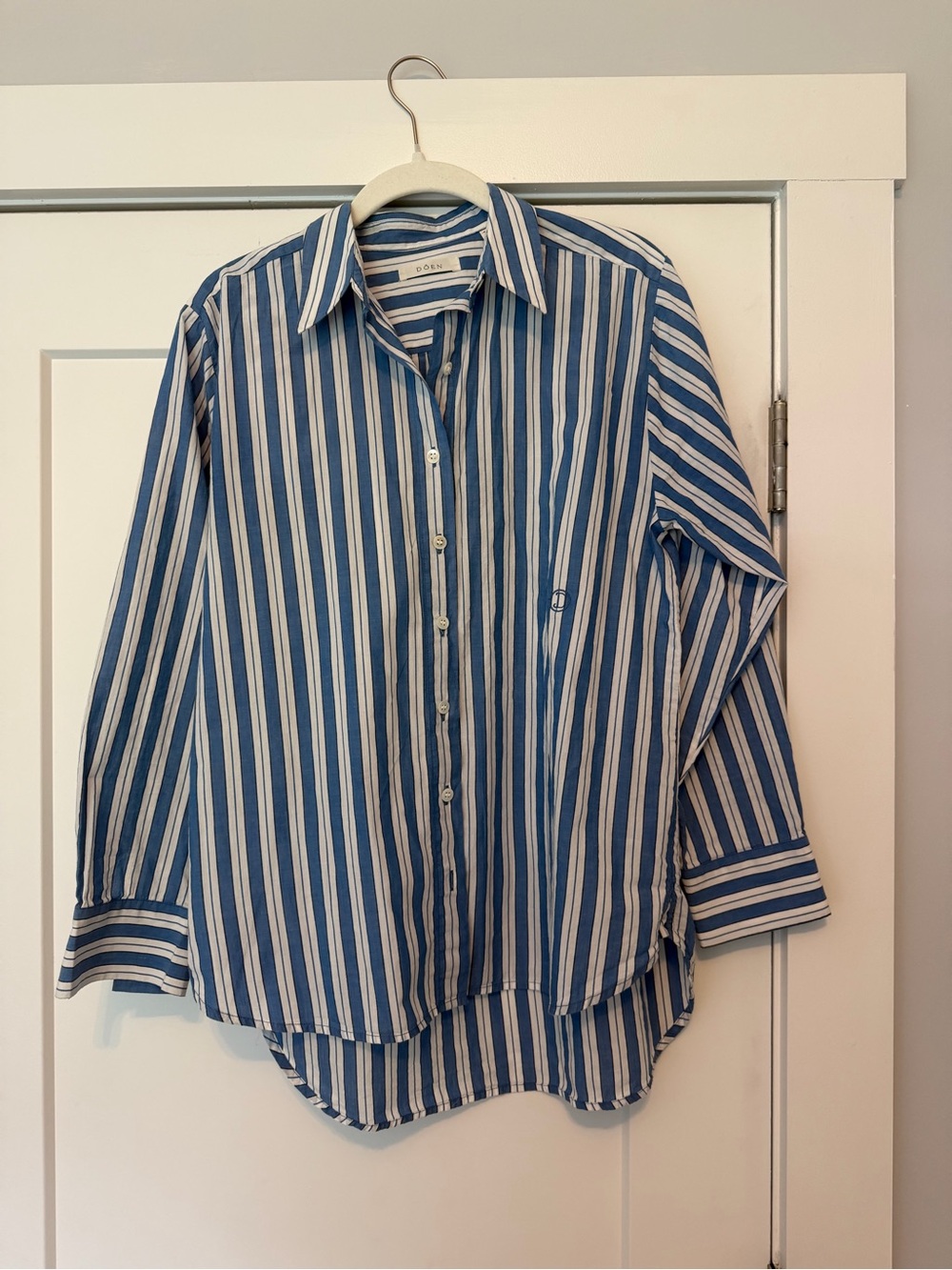 Doen Remis Top Blue Stripe